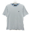 Weekend MaxMara Weekend Logo VENACO Stripe Short Sleeve T-shirt Sky Ecru 152876322 [P]
