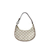 Celine Triomphe Triope Canvas Hobo Aba Bag Shoulder Bag Medium White 159082149 [P]