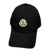 Moncler Logo Patch Gabardine Baseball Cap Black 154740779 [P]