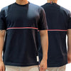 THOM BROWNE T-Shirt mit Streifen in Navy (415) 123479235 [P]
