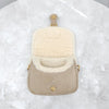 DIOR ベージュ シアリング バービー スモール ショルダーバッグ M9317UMMN 7977 163156079 [P]