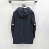 THOM BROWNE レザーアームバンドフードジャケット 0 5312 163158662 [P]