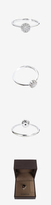 DAMIANI Marguerite Ring aus Weißgold mit Diamanten A01804 163080978 [P]