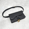 DIOR ブラックサドルポーチベルトバッグ S5619CBAA 9623 163156538 [P]