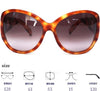 Salvatore Ferragamo Swarovski Sunglasses 2143B Brown 18286868 [P]