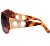 Salvatore Ferragamo Swarovski Sunglasses 2143B Brown 18286868 [P]