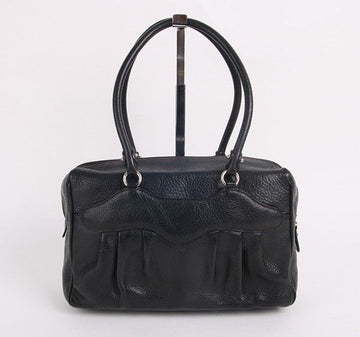 SALVATORE FERRAGAMO Gancini Schultertasche aus Leder in Schwarz 21 6880 19429324