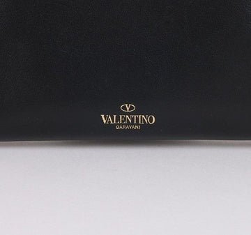 Valentino Rockstud Black Leather Wallet 16 * 10.5 * 2.5 19429533