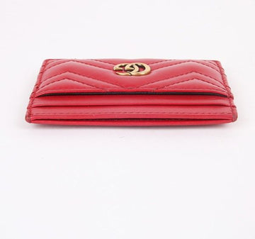 GUCCI GG Marmont Kartenetui Rot 443127 19429541