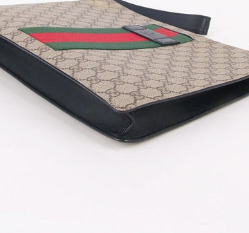 Gucci GG Supreme Three Stripe Clutch Bag 433665 24435033