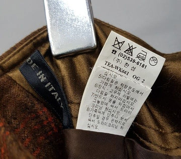 TIME タイムチェックウールスカート 24448532