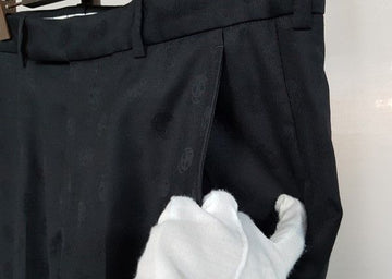 ALEXANDER MCQUEEN スカルスーツパンツ 24448957