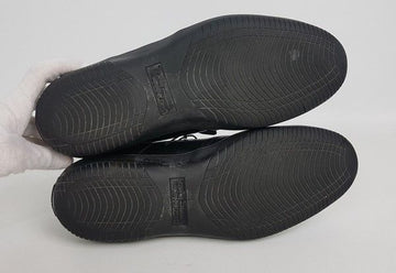 Salvatore Ferragamo Black Leather Sneakers 24448907
