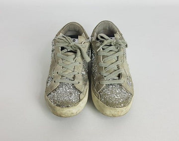 Golden Goose Silver Glitter Kids 31 24449769