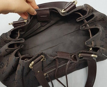 BULGARI ジャガードショルダーバッグ 24449621