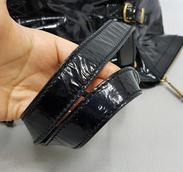 SAINT LAURENT Downtown Bag aus Lackleder 24735317