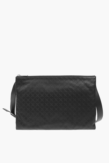 Bottega Veneta Refurbished Men's 3-Section Detachable Crossbody Bag Black 423081 54615647