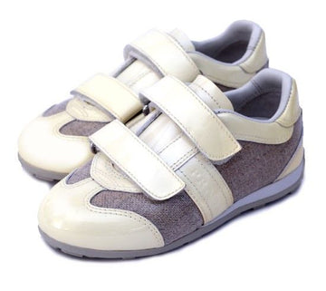 PRADA Kinder Sneaker 0P0211 mit Klettverschluss Ivory 32701804