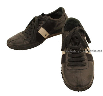 Bally Black Three Stripes Sneakers 6M 26807640