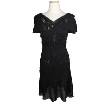OTHER BRAND Hiroko Bys Black Mesh Stretch Kleid 9 26809480