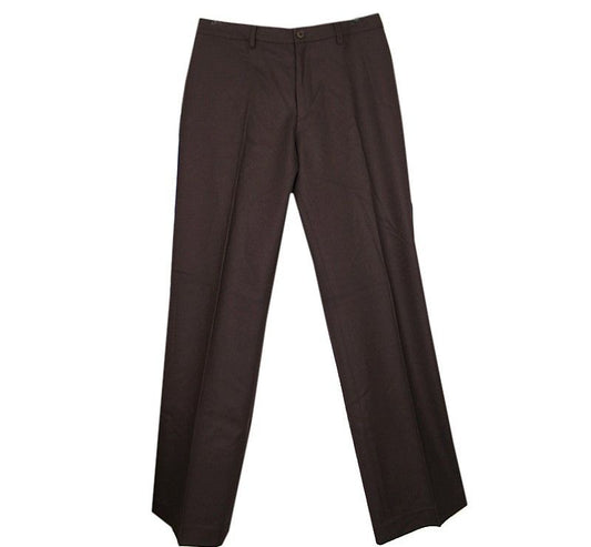 ISSEY MIYAKE Issey Darkbraun Wollspandex Weite Hose 2 26809630