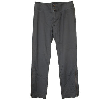 ISSEY MIYAKE Issey Khaki Grey Cotton Blend Wide Pants 2 26809980