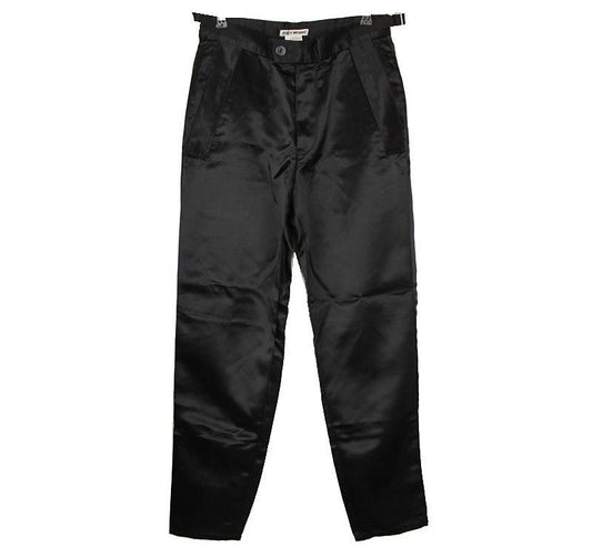 ISSEY MIYAKE l Issey Hochglanzschwarze Weite Hose L 26809729
