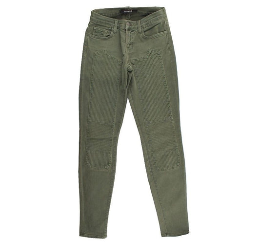 OTHER BRAND カキ スティッチ装飾 スキニーデニムパンツ 4 26809658