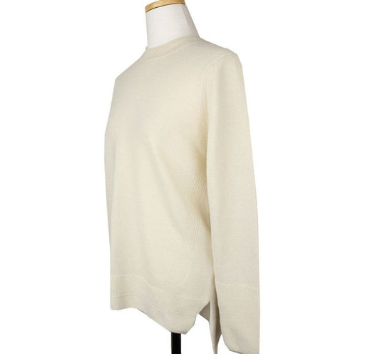 OTHER BRAND SO WOOL Kaschmir unregelmäßiger Pullover in Elfenbein 55 26810132