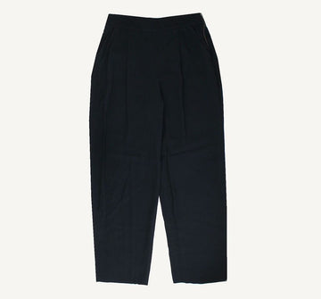 LANVIN コレクション ダークネイビー シュアリング ワイド パンツ64 26809863