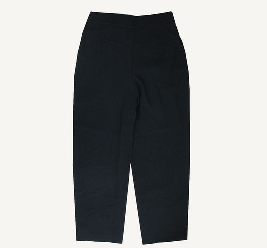 LANVIN Kollektion Dunkelblau Raffung Weite Hose 64 26809863