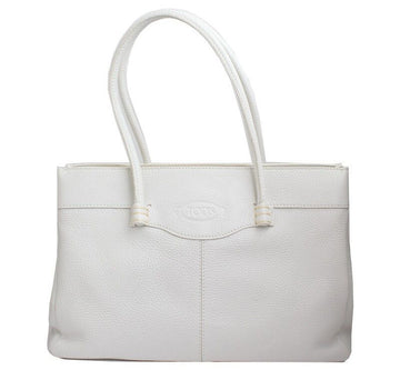 TODS Gomino Ivory Tote und Schultertasche 32743423