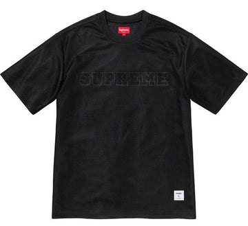 SUPREME メンズ ダズル メッシュ 半袖 Tシャツ ブラック 16766733