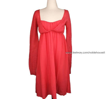 Vanessa Bruno Petite Pink Mohair Knit Dress 38 26809438
