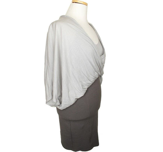 HELMUT LANG カーキトーン ブロック ドレープ ワンピースP 26809677