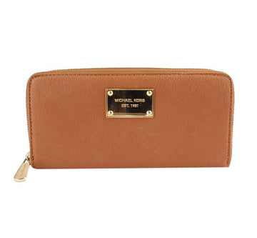 Michael Kors Camel Leather Long Wallet 26811395
