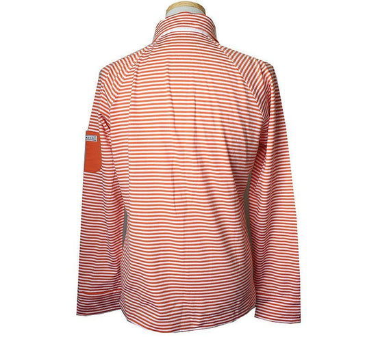 Lanvin Sports Orange Stripe Long Sleeve Top 55 33080700