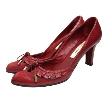 MARC JACOBS Weinrote Raffung Schleifen Pumps 36.5 33080842