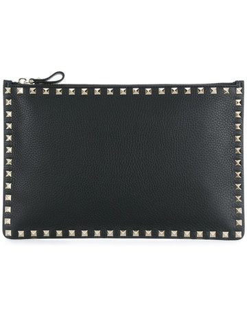 VALENTINO ロックスタッドエンボス クラッチ 4290569124 27644070