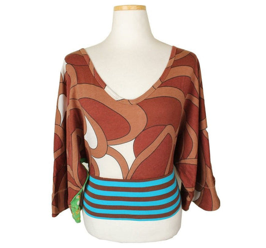 Other Brand Custobarcelona Multi-Print Wide Sleeve Top 1 26807302