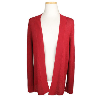Other Brand Talbot Vintage Red Shawl Collar Knit Cardigan P/L 26809955
