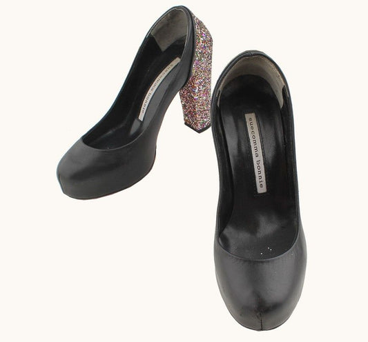 OTHER BRAND Schuhkomma Boni Schwarz & Multi-Sequins Pumps 35 26810752