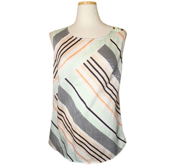 Other Brand Multi-Print Sleeveless Top XS 26807392