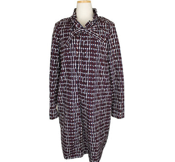OTHER BRAND Shirred Kragen Multicolor Kleid 36 26809527