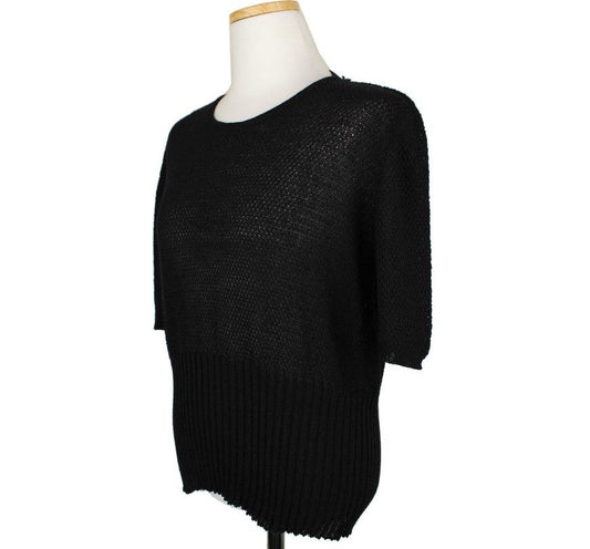 ICEBERG Schwarzes Wollstrickoberteil 42 26809720