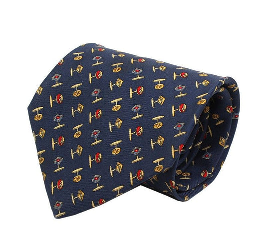 Salvatore Ferragamo Cufflink Print Tie 30995345