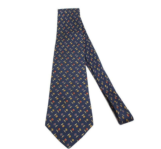 Salvatore Ferragamo Cufflink Print Tie 30995345