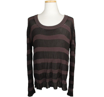 ARMANI Multi-Stripe Strickoberteil 44 26810140