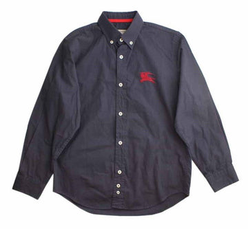 Burberry Junior Navy Cotton Shirt 10 Years 26812182