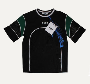 MSGM Farbenblock-Punting-Muster T-Shirt für Jungen 10 Jahre 26811946